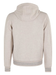 hooded wool jacket