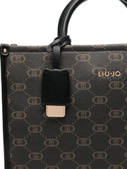 logo-plaque tote bag