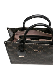 logo-plaque tote bag