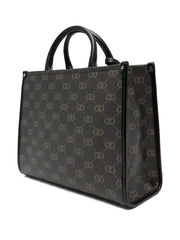logo-plaque tote bag