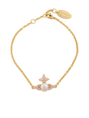 Orb-plaque bracelet