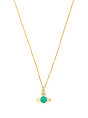 Reina orb-pendant necklace