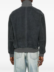 suede bomber jacket