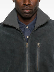 suede bomber jacket