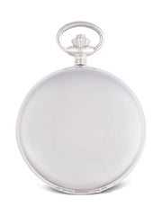 skeleton double hunter pocket watch