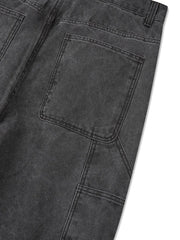 washed cotton jeans