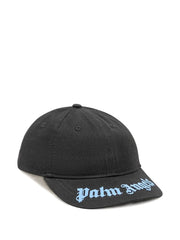 logo-print cap