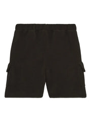 embroidered-logo shorts
