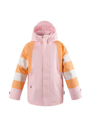 striped hooded jacket