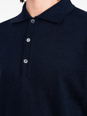 merino-wool polo shirt