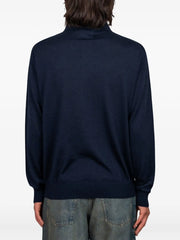 merino-wool polo shirt
