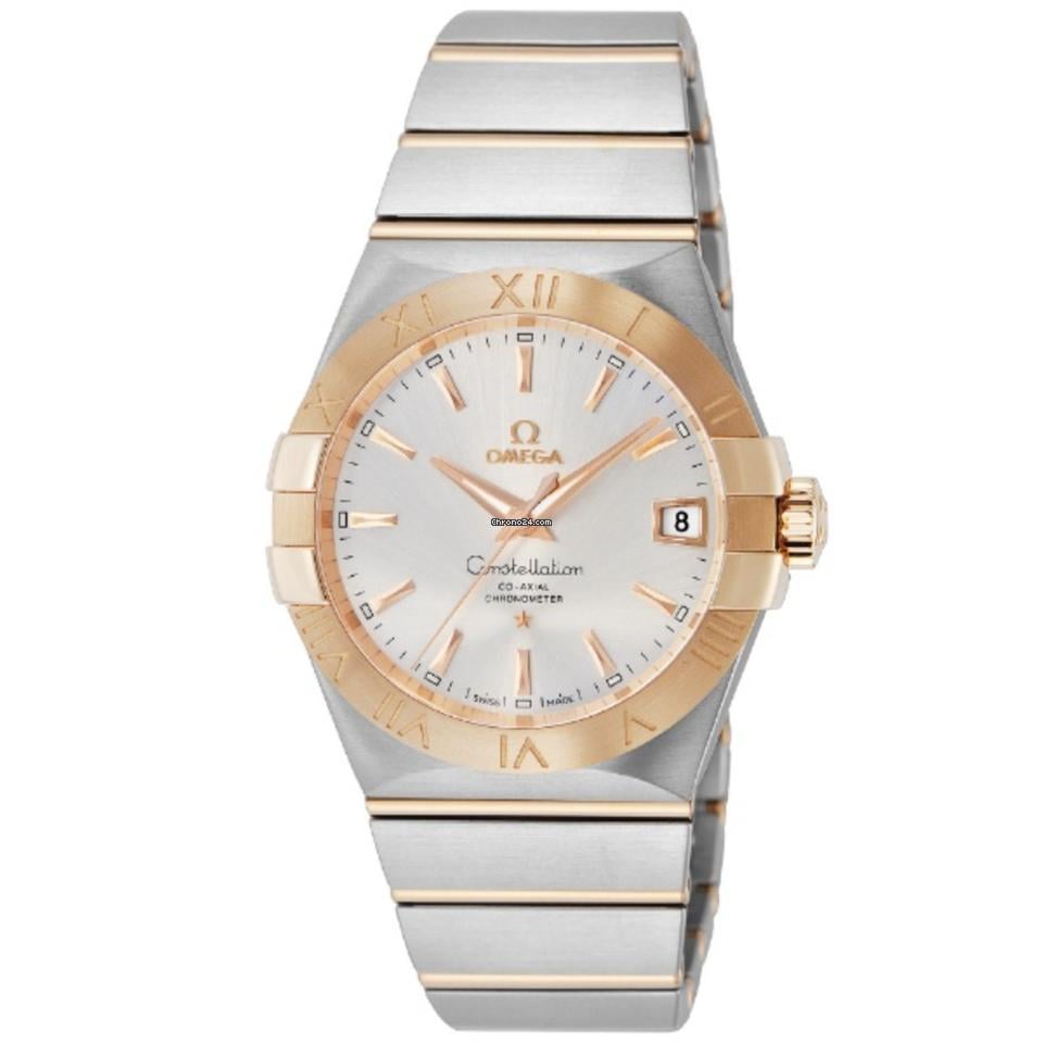 Omega Constellation Men123.20.38.21.02.001 Constellation Co-Axial 38 Stainless Steel BC