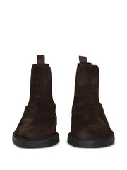 Calev elastic-panel suede boots