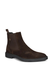 Calev elastic-panel suede boots