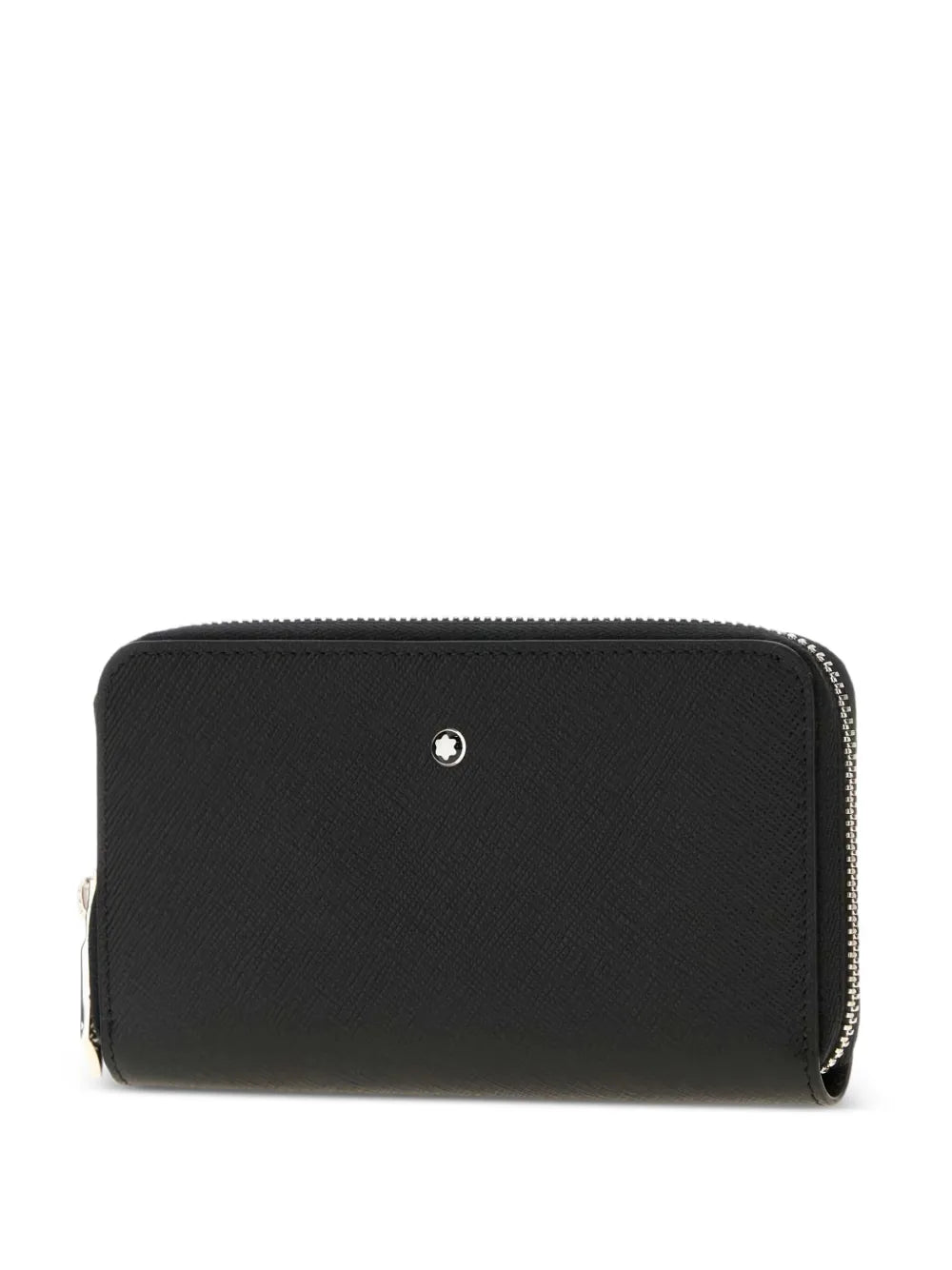 zip-around leather wallet