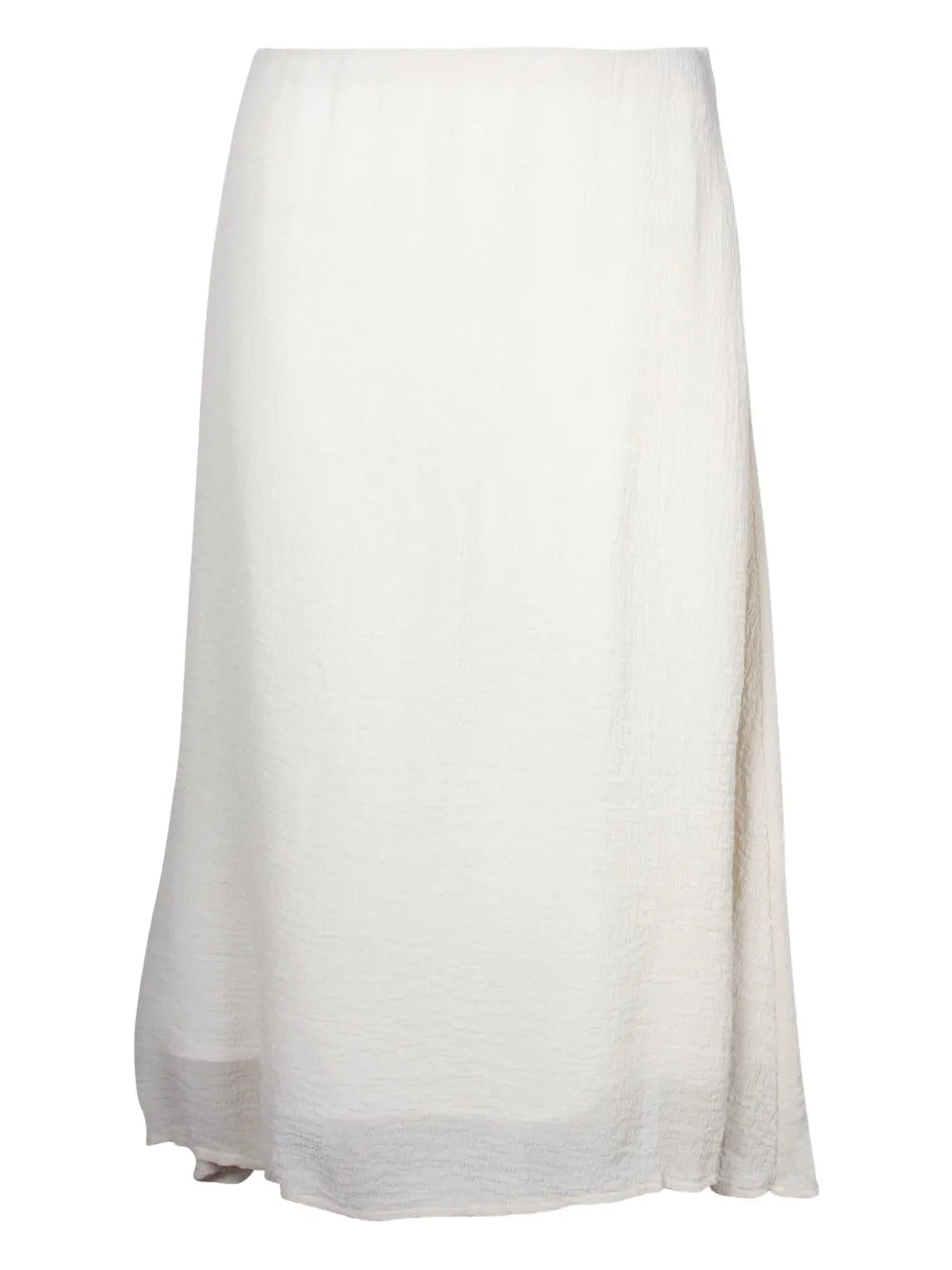 textured midi skirt