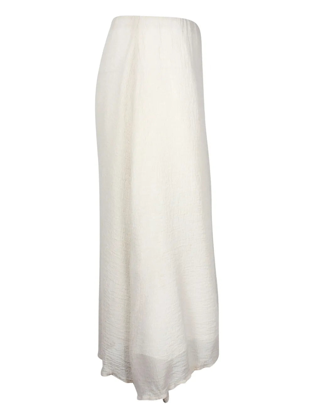 textured midi skirt