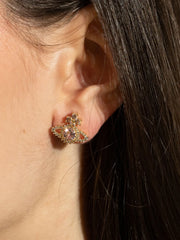 Orb stud earrings