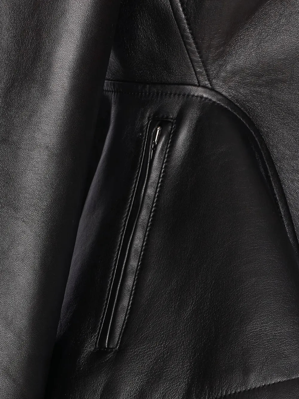 peplum leather jacket