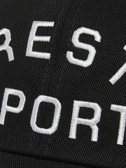 logo-embroidered cap