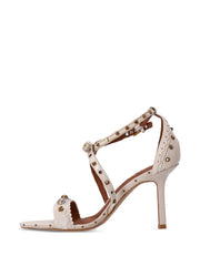 Mini Bow eyelet-embellished sandals
