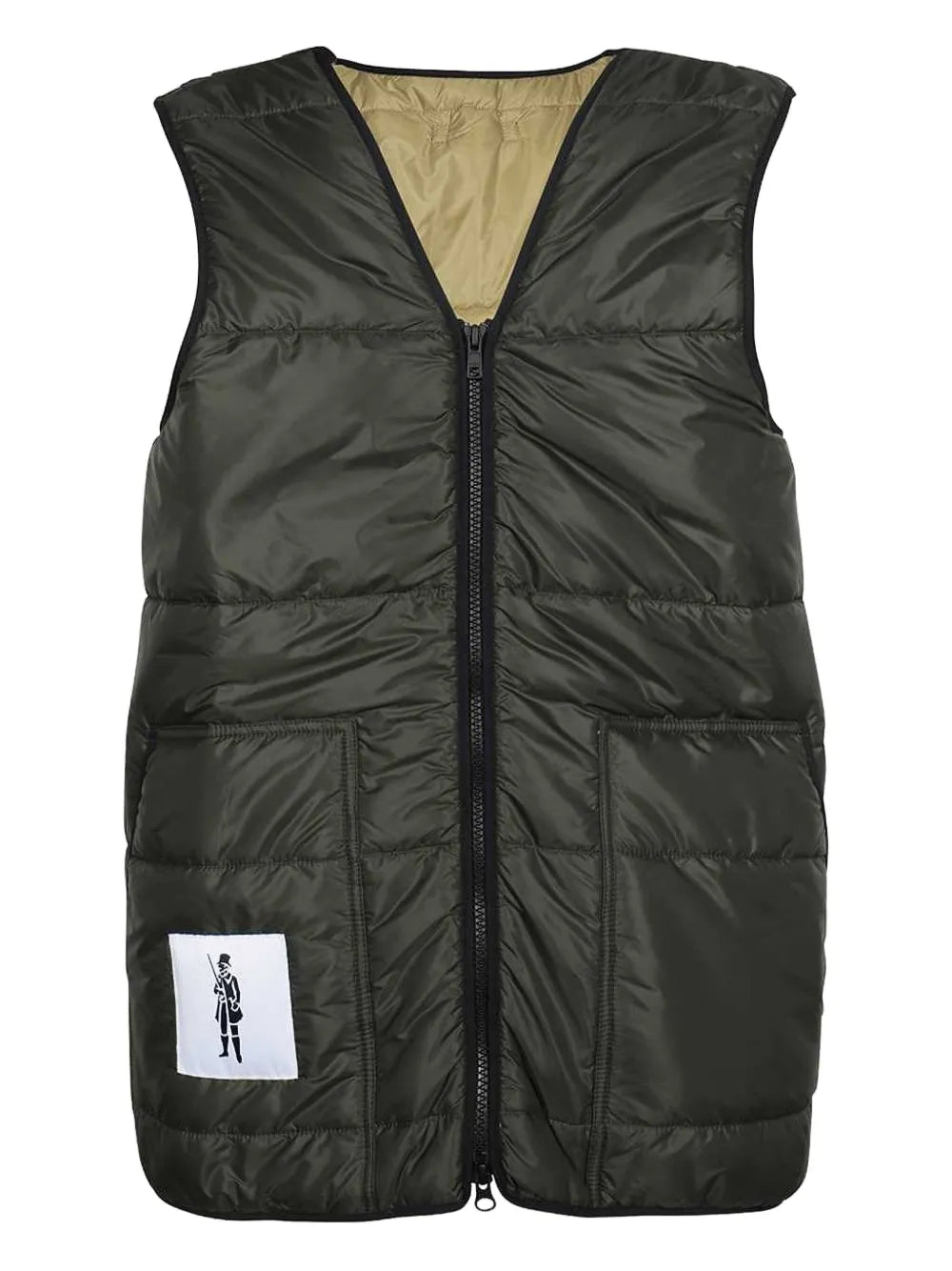 quilted padded gilet