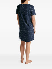 star-print nightshirt