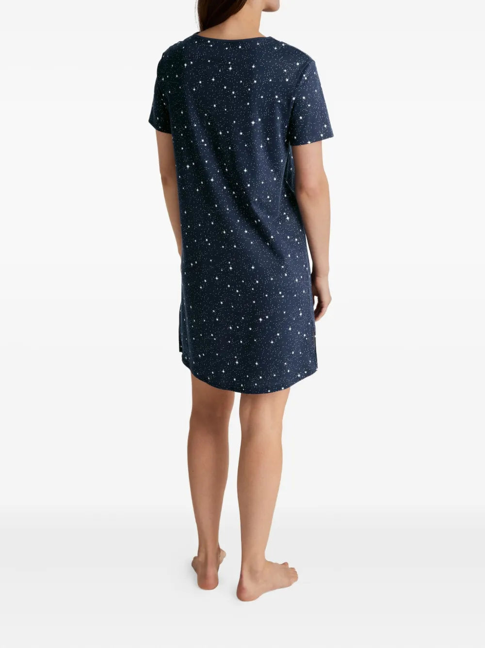 star-print nightshirt