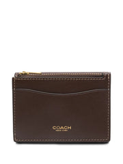 logo-plaque fold wallet