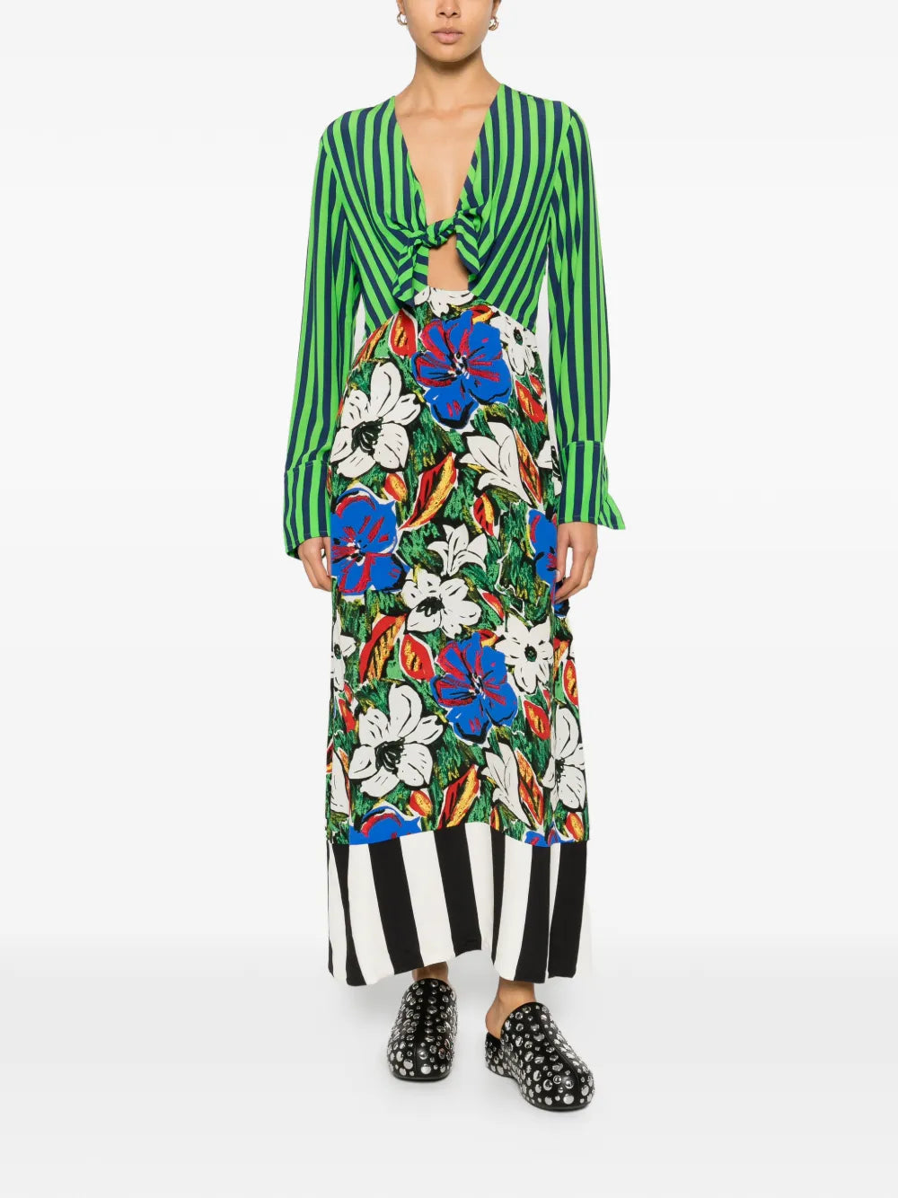 Zelene maxi dress