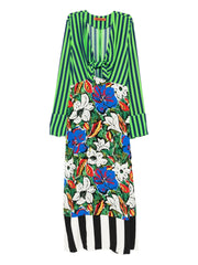 Zelene maxi dress