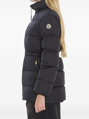 logo-patch puffer jacket