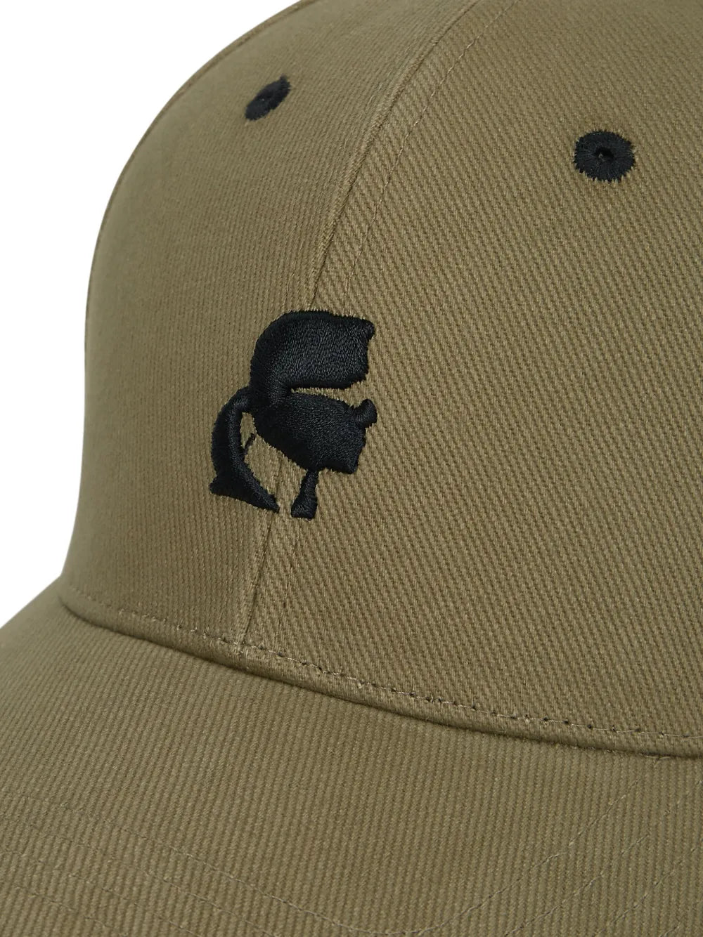 logo-embroidered cap