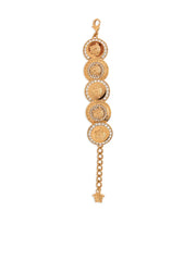 Medusa crystal-embellished bracelet