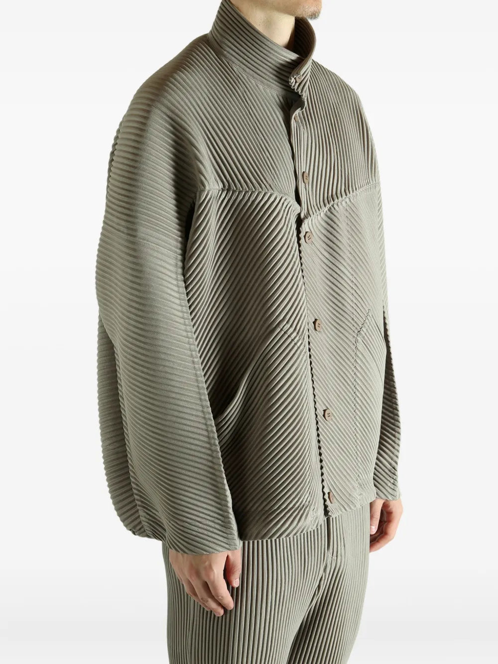 pleated jacket