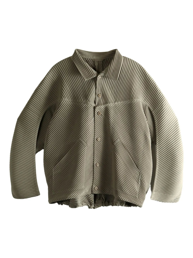 pleated jacket
