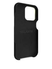 quilted leather iPhone 16 case
