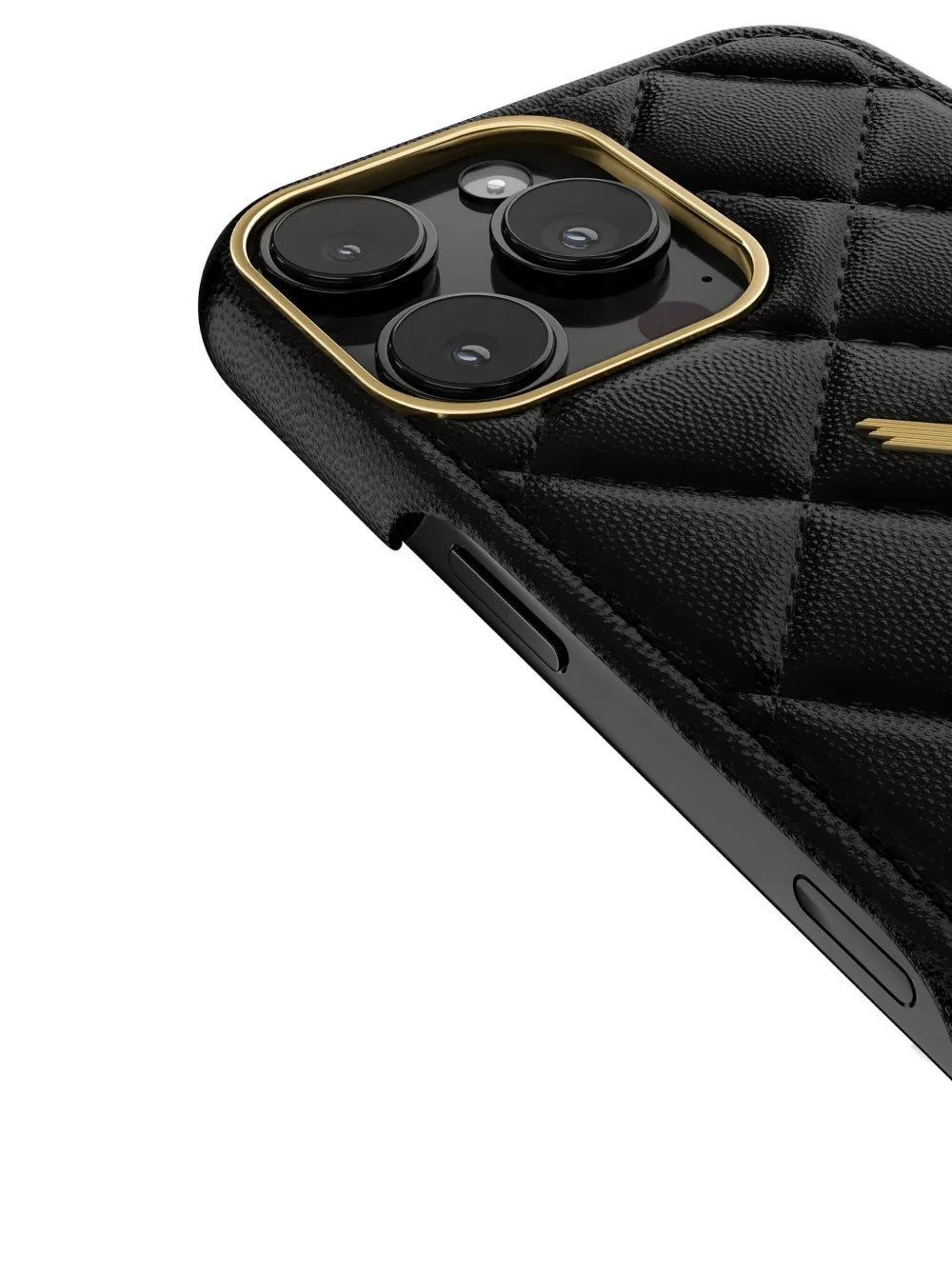 quilted leather iPhone 16 case