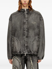 x Thug Club hooded denim jacket