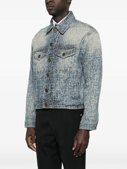 monogram denim jacket