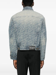 monogram denim jacket