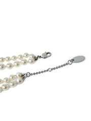 double-pearl orb necklace