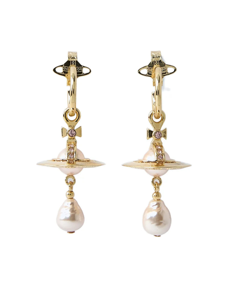 Aleksa Orb-pearl earrings