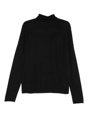 fine-knit jumper