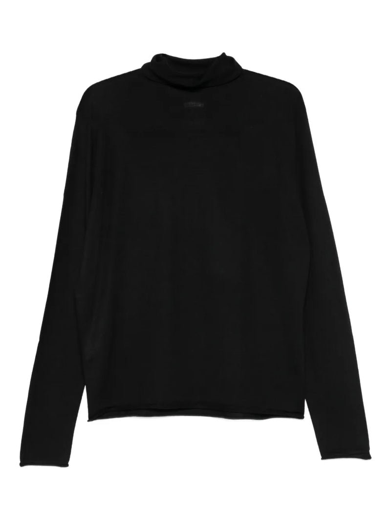 fine-knit jumper