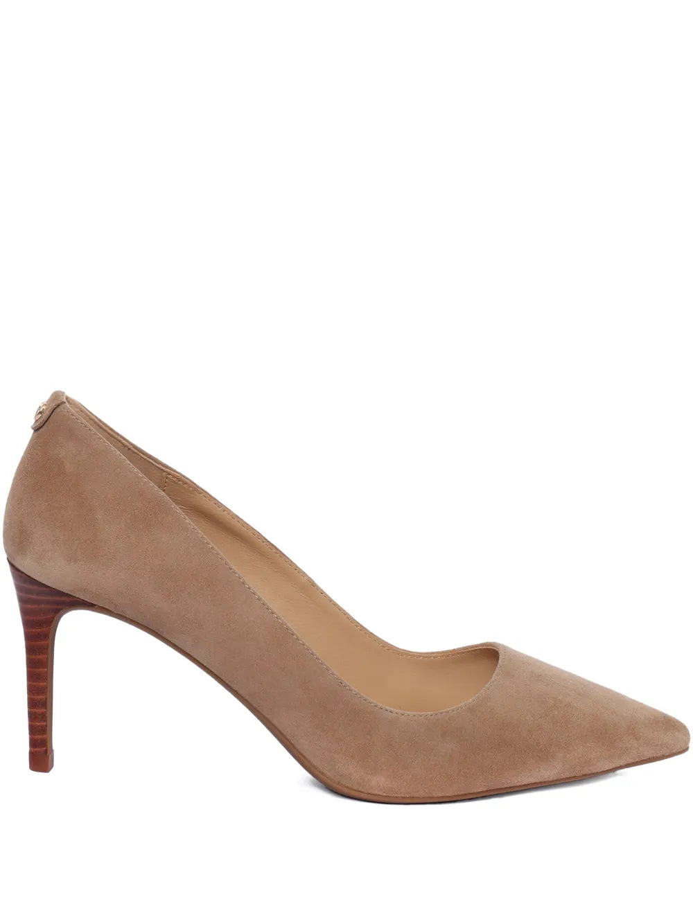 Alina suede pointed-toe pumps
