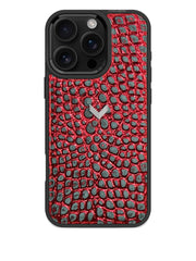 crocodile-texture iPhone 16 Pro case