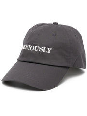 logo-embroidered cap
