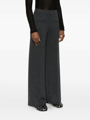 Wool Wide-Leg Trousers