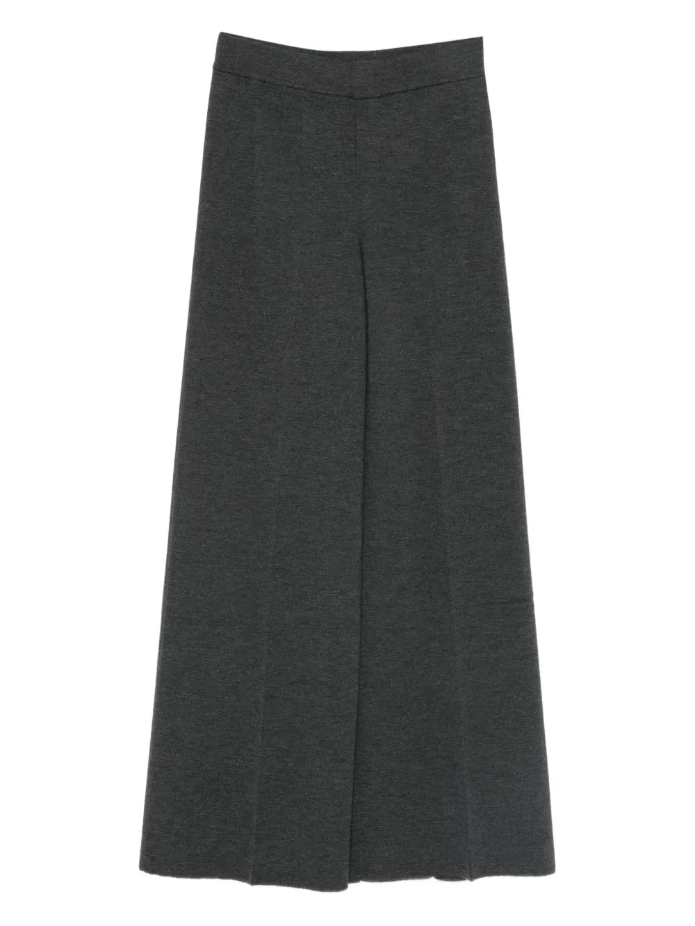 Wool Wide-Leg Trousers